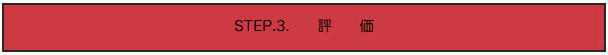 STEP.3.評価
